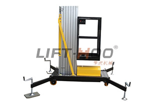 铝合金单桅柱升降机